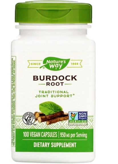 Burdock Root 475 mg 100 Caps NWY-11200 Nature's Way (256380051)