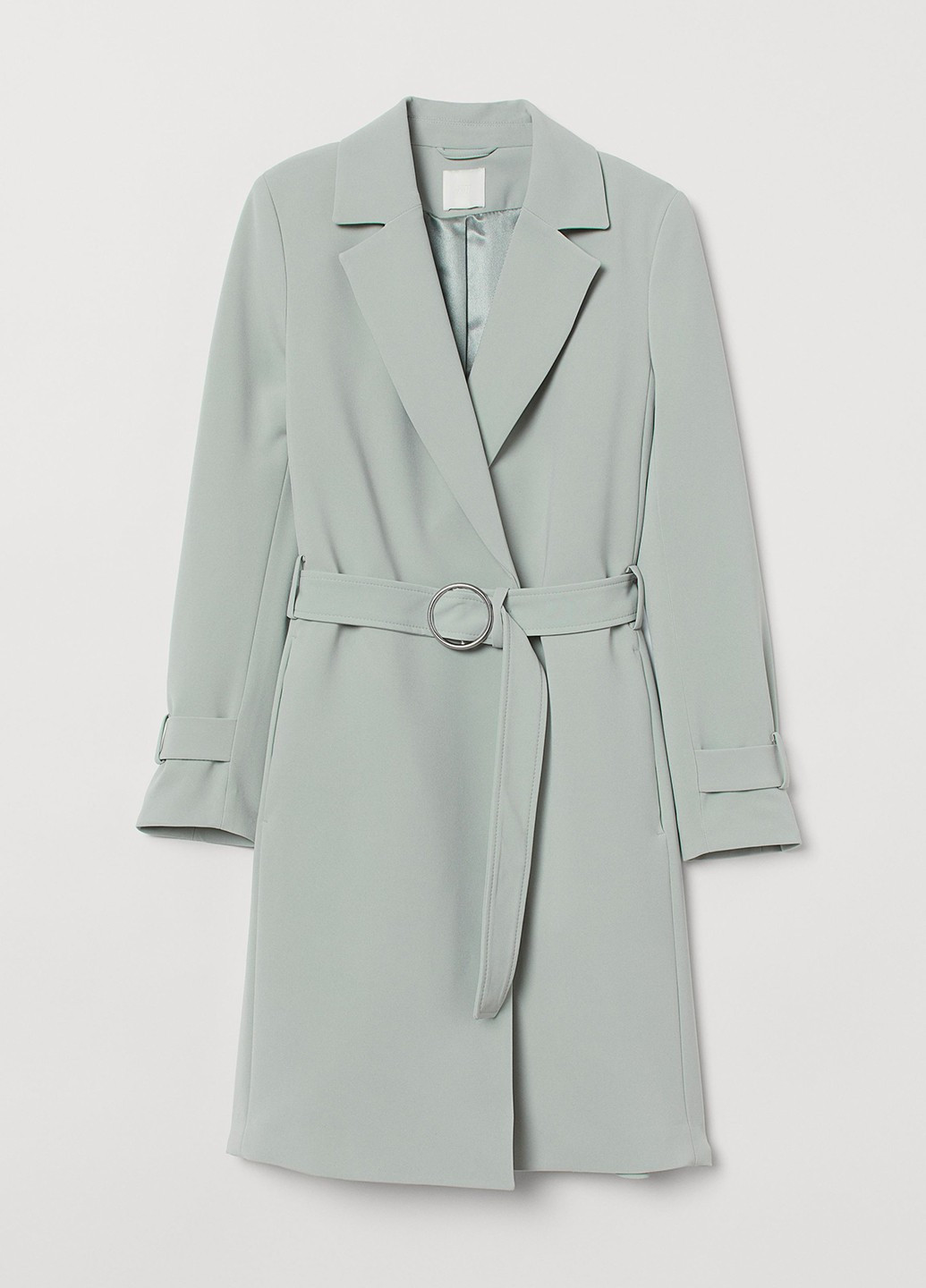 Мятное демисезонное Пальто однобортное H&M
