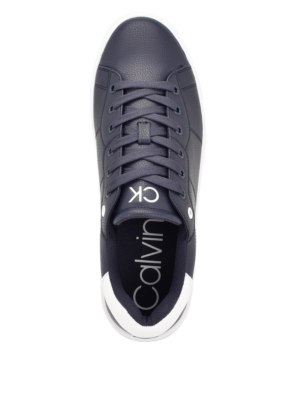 Темно-синие демисезонные кроссовки Calvin Klein
