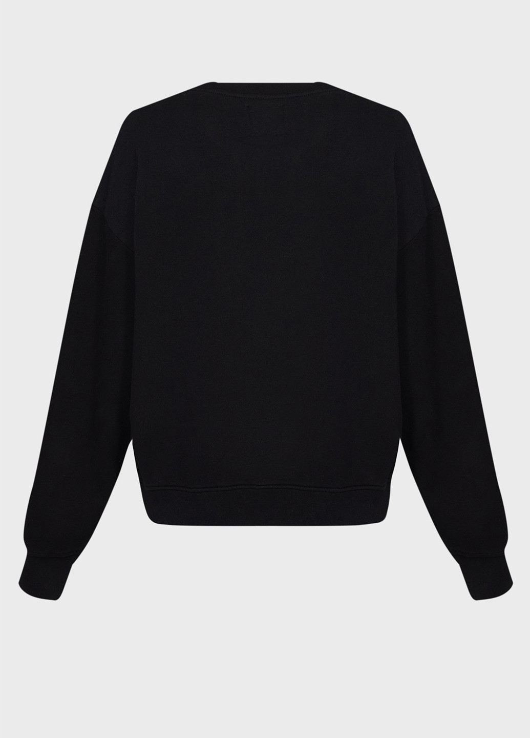 Черный свитшот Replay однотонный камни (315067084)