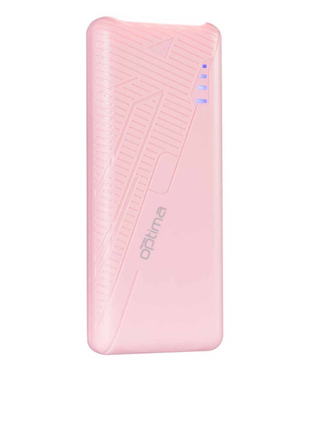 Универсальная батарея OPB-10 10000mAh Pink (павербанк) Optima OPB-10 10000mAh встроенный фонарик