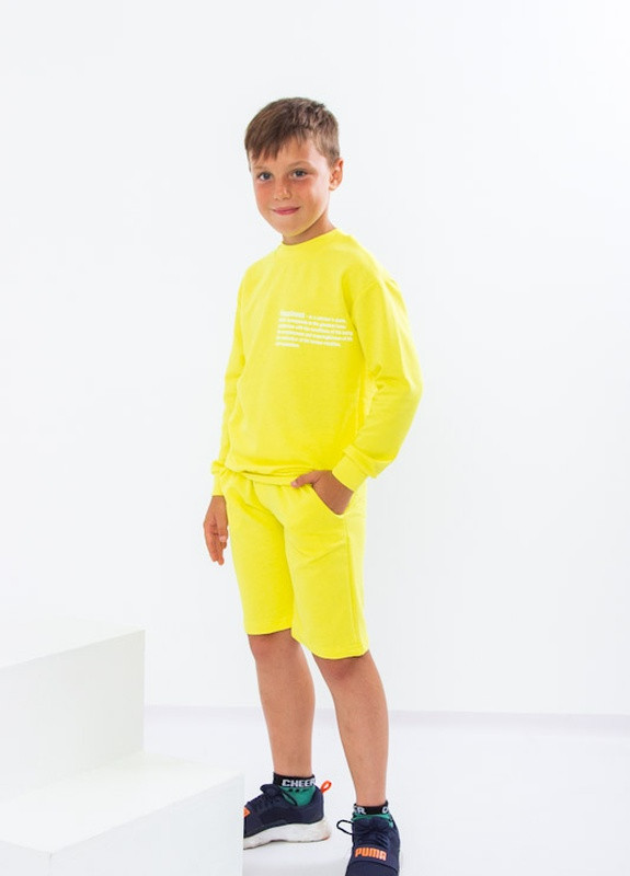 Желтый комплект для мальчика Носи своє 6279