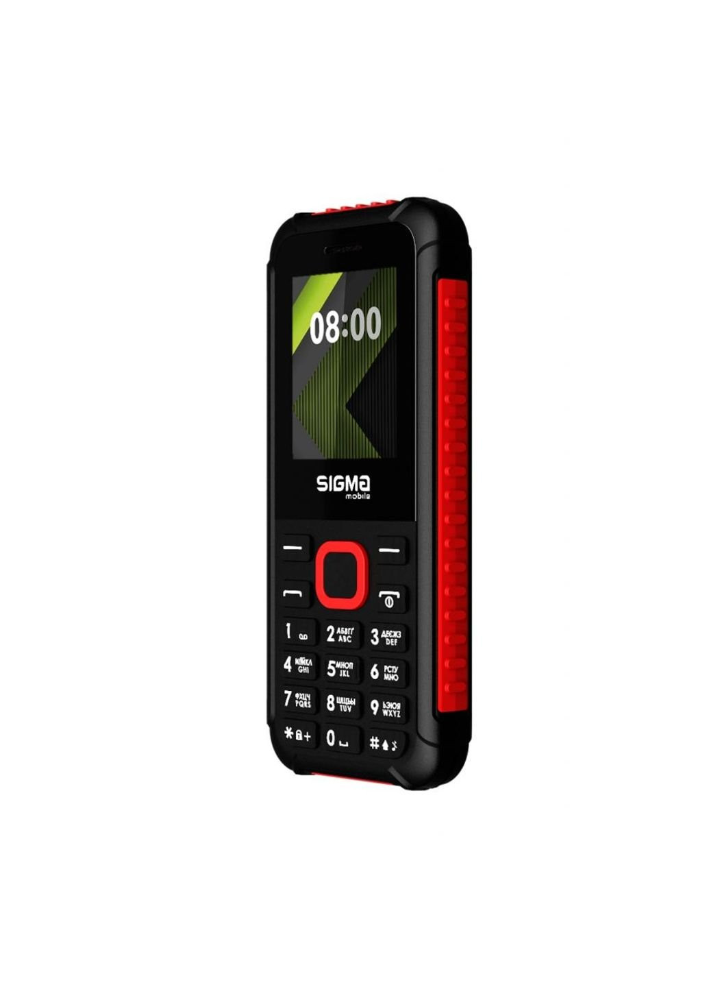 Мобільний телефон (4827798854426) Sigma x-style 18 track black-red (253507664)