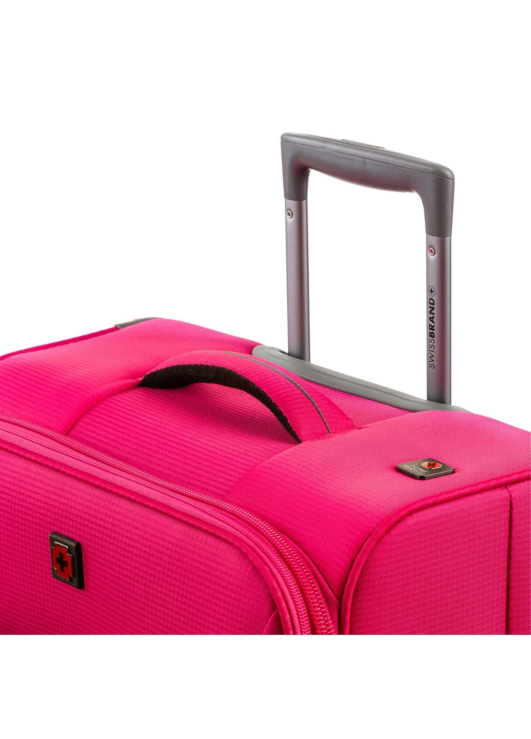 Валіза Silkeborg (S) Fuchsia/Light Grey (SWB_LLSIL941S) Swissbrand (252564142)