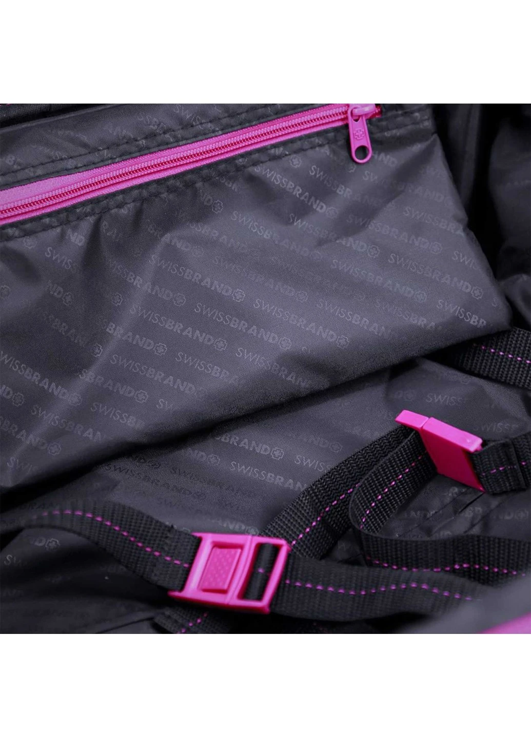 Валіза Silkeborg (S) Fuchsia/Light Grey (SWB_LLSIL941S) Swissbrand (252564142)