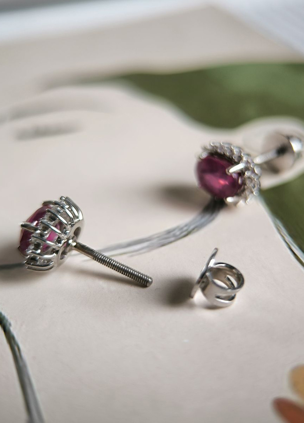 Сережки Silver Flame (354214406)