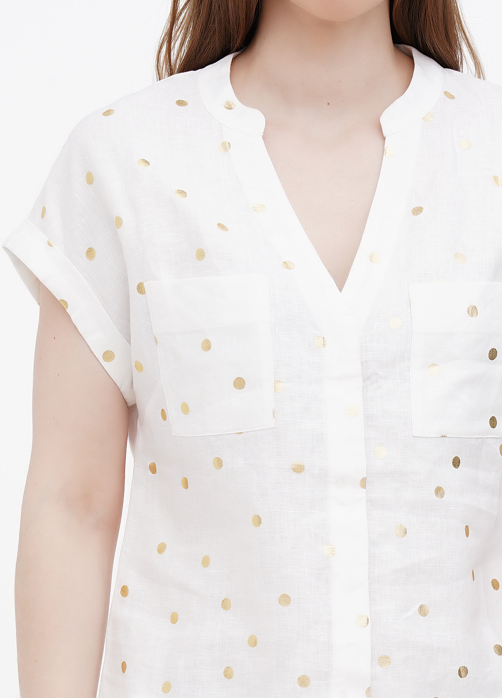 Молочная летняя блуза Boden