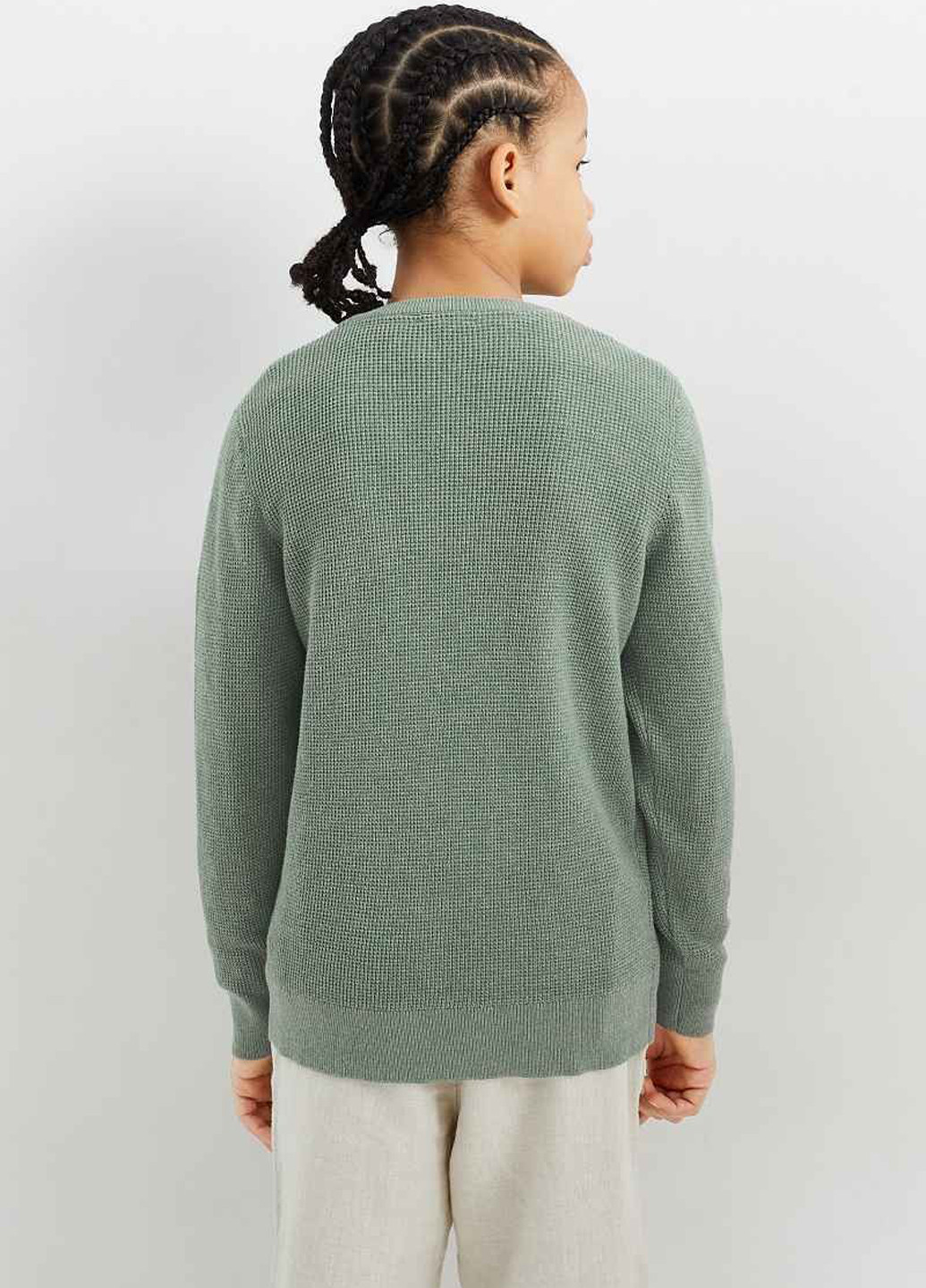 Сіро-зелений демісезонний джемпер джемпер C&A