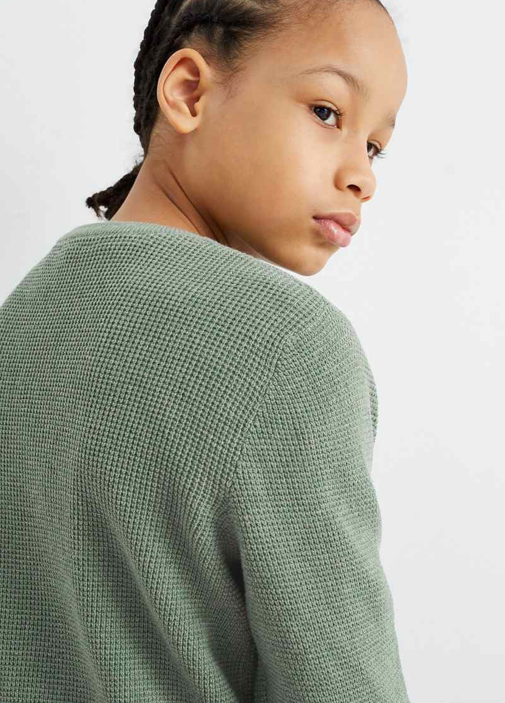 Сіро-зелений демісезонний джемпер джемпер C&A