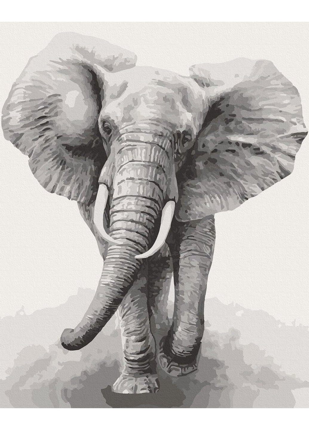 Картина по номерам "Африканский слон" 40х50 см 11629-AC Art Craft (231778396)