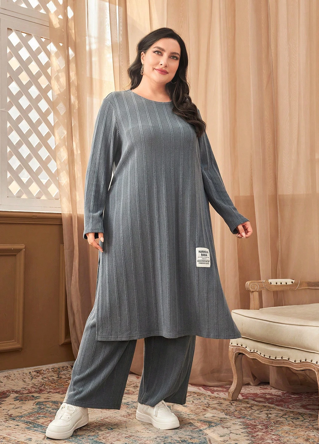 Костюм (туника, брюки) SHEIN (316474743)