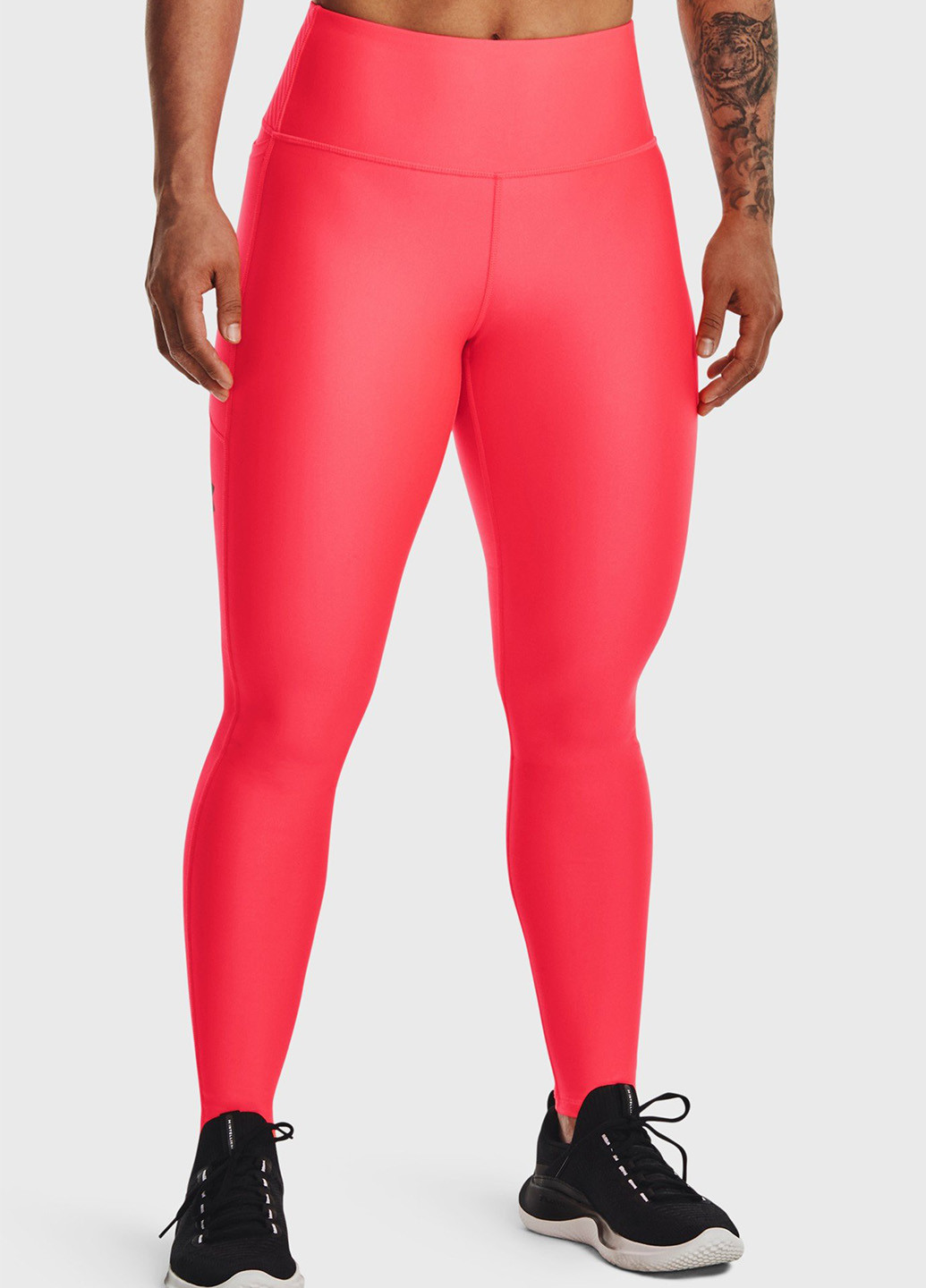 Красные зимние леггинсы Under Armour