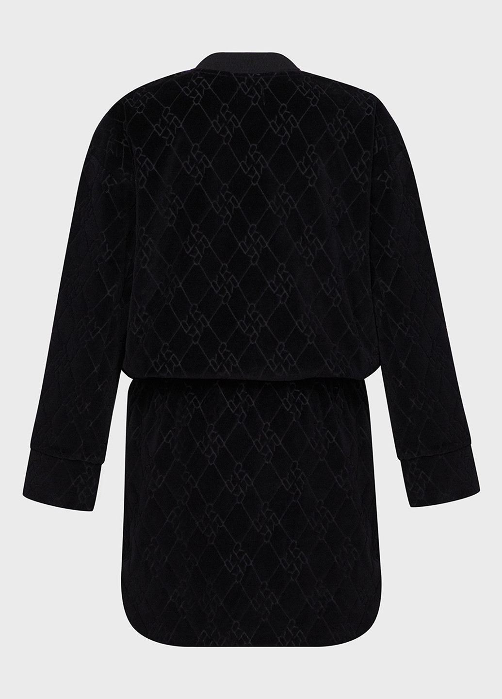 Черное кэжуал платье Replay с логотипом