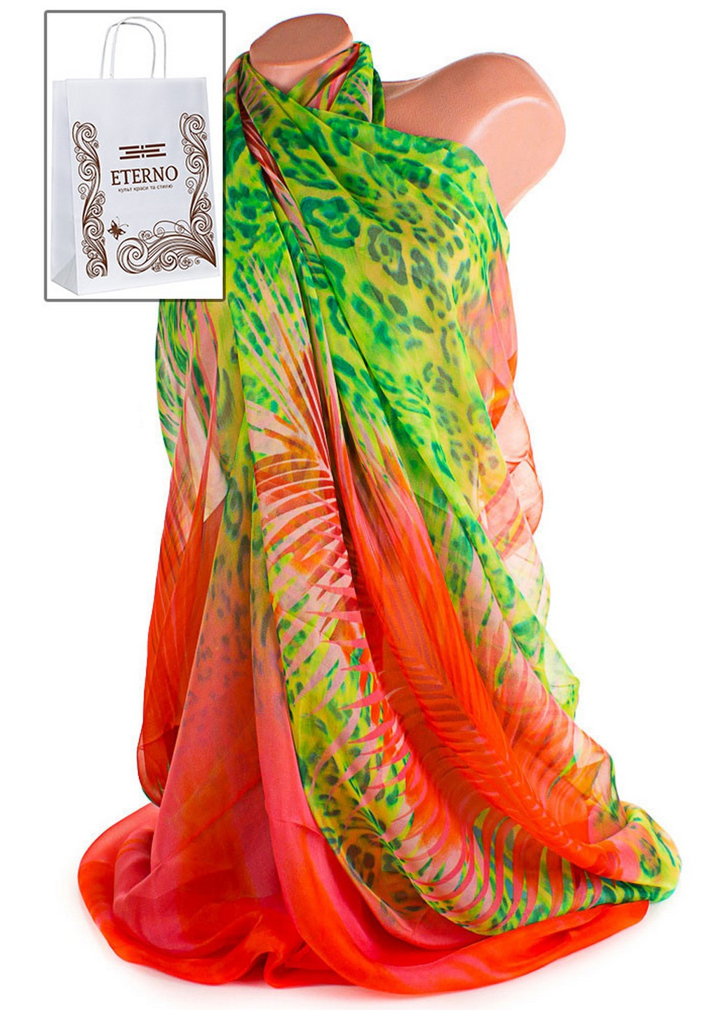 Жіночий шарф 200х144 см Ager (207907795)
