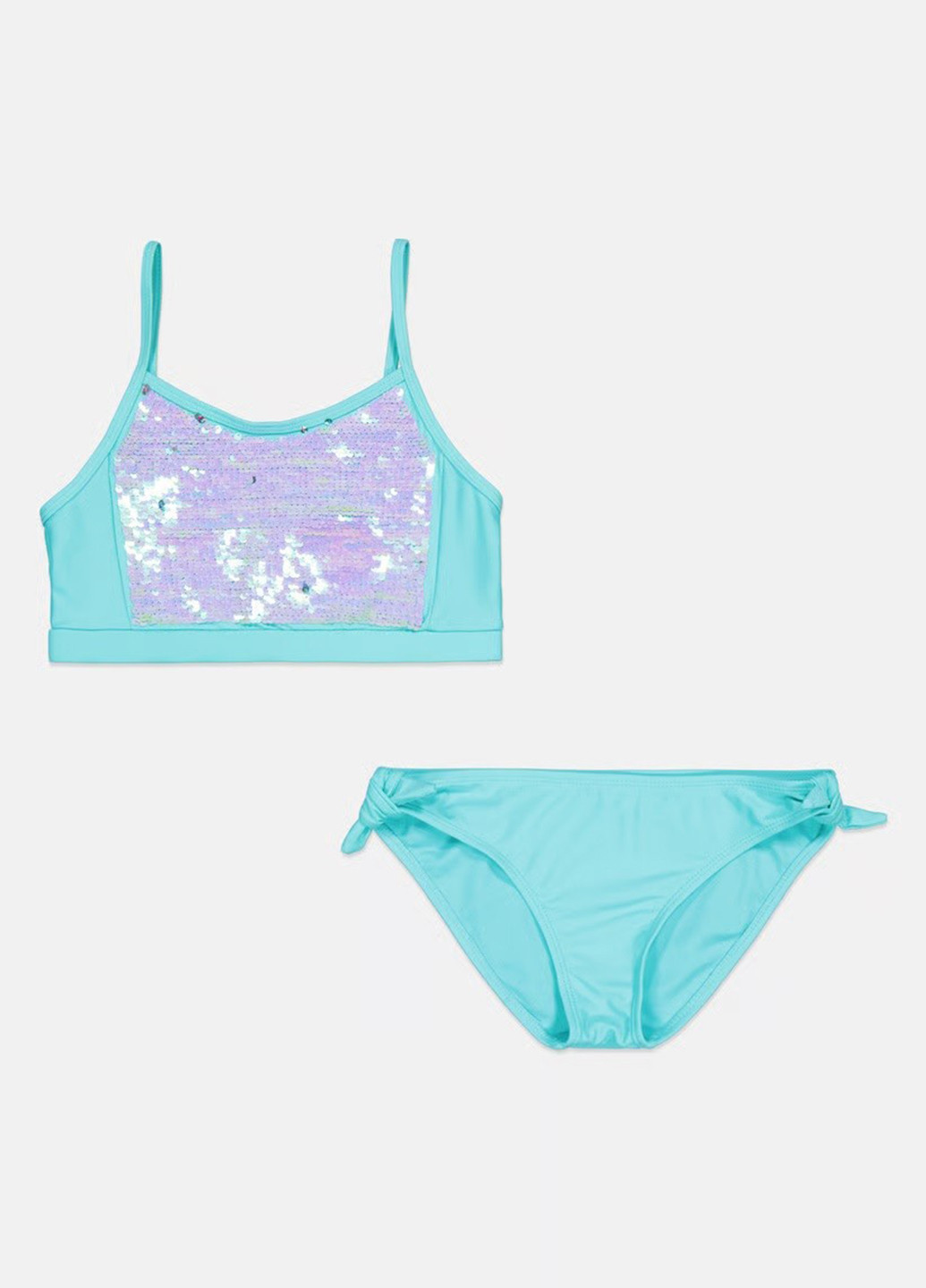 Бирюзовый летний купальник (лиф, трусы) топ, раздельный Reserved