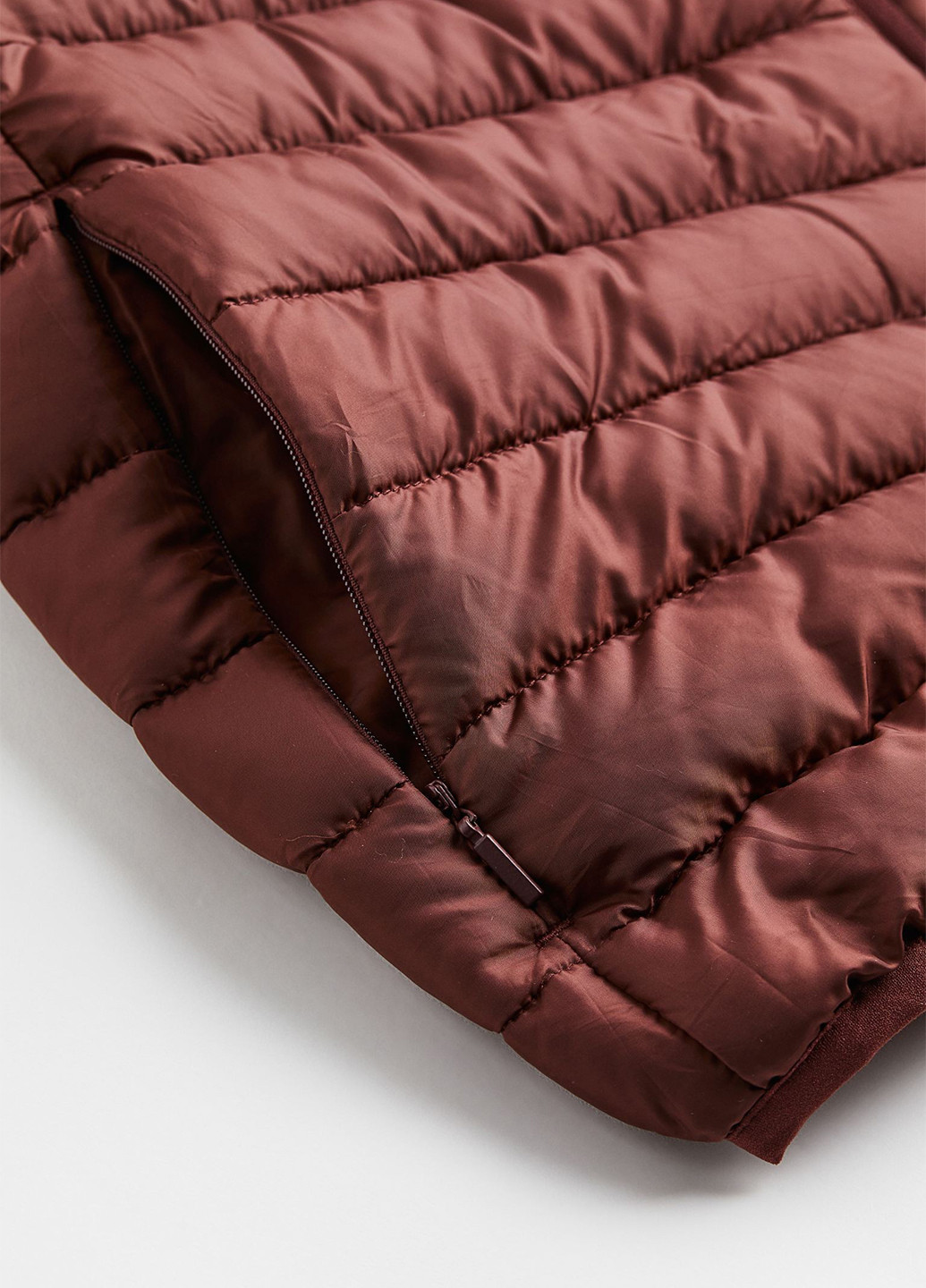 Бордовая демисезонная куртка H&M