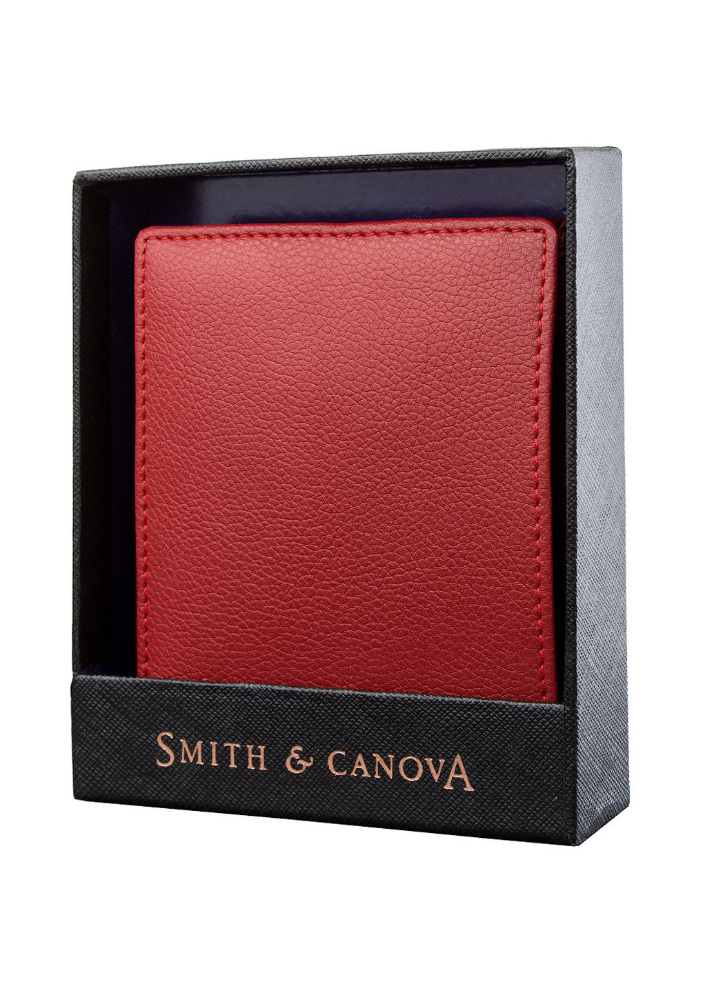 Мужской кожаный кошелек 11,5х9,5х3 см Smith&Canova (195771195)