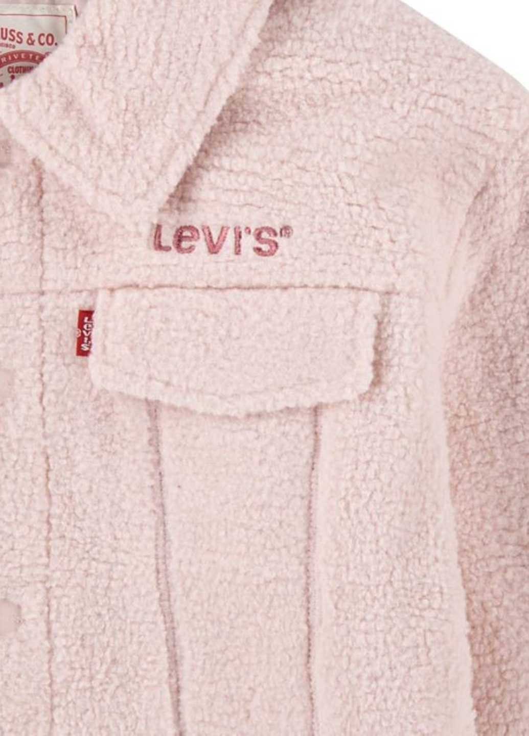 Розовая демисезонная куртка Levi's