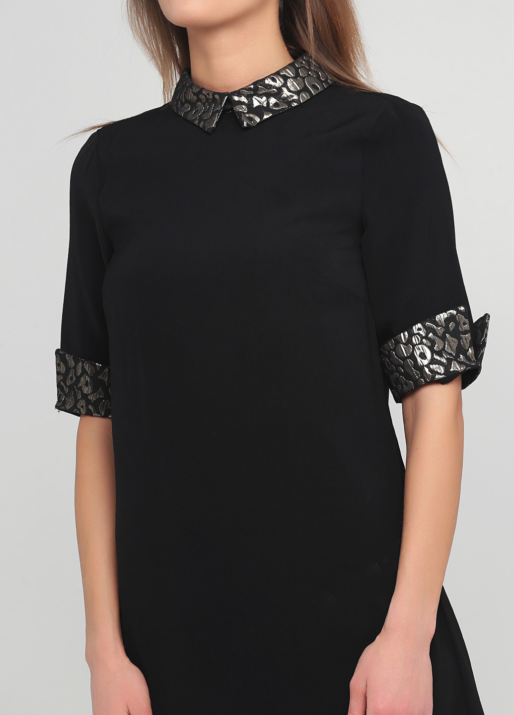 Чорна ділова сукня однотонна Paper Dolls однотонна