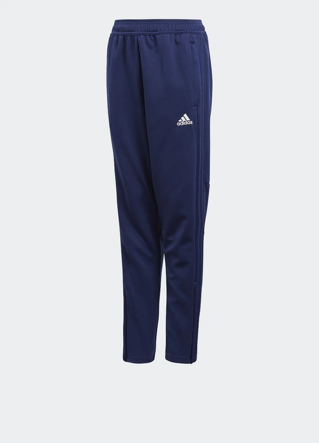 Темно-синие спортивные демисезонные зауженные брюки adidas