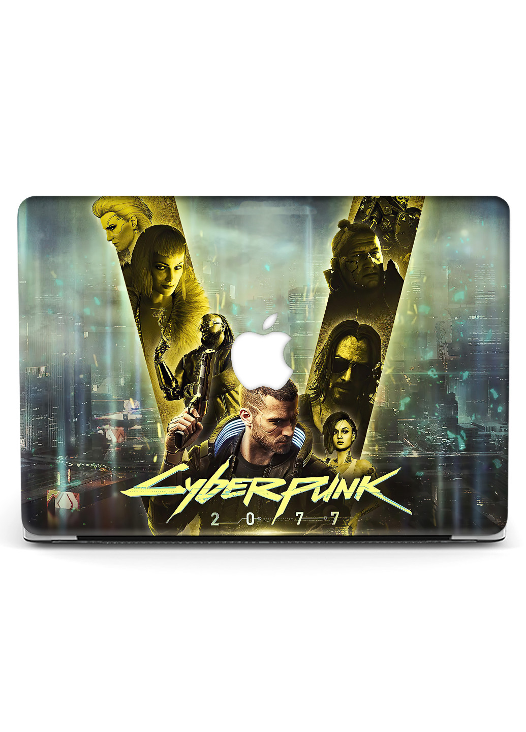 Чохол пластиковий для Apple MacBook Pro Retina 13 A1502 / А1425 Кіберпанк 2077 (Кіберпанк 2077) (6352-2483) MobiPrint (218857727)