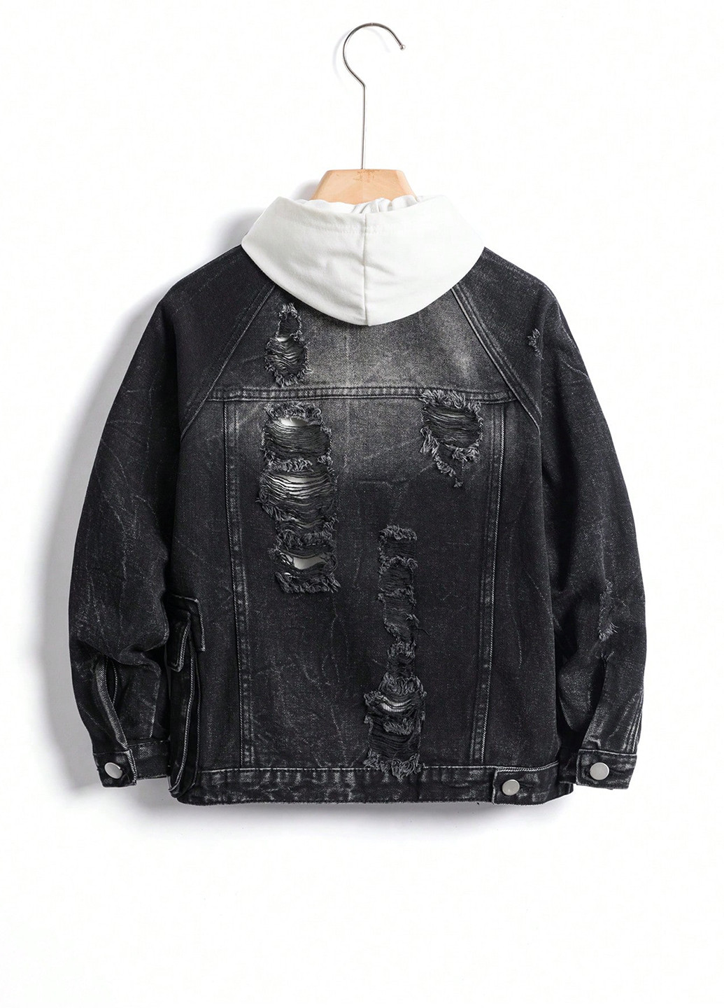 Чорна демісезонна куртка SHEIN