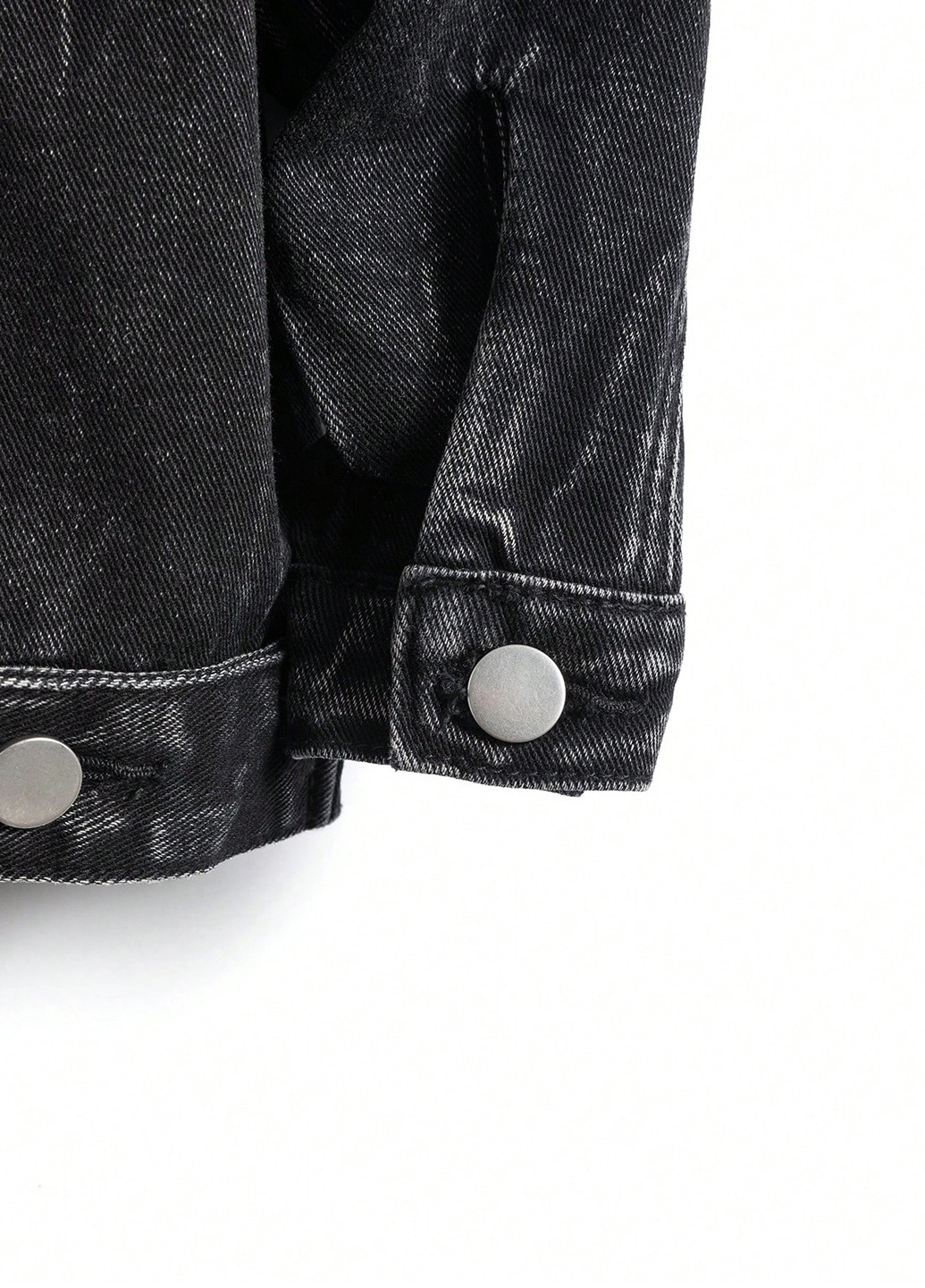 Чорна демісезонна куртка SHEIN