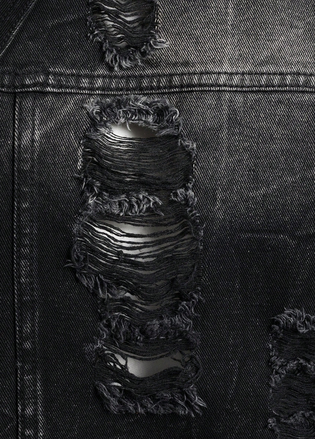 Чорна демісезонна куртка SHEIN