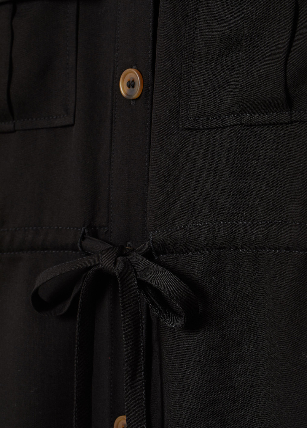 Черная демисезонная блуза для берененных H&M
