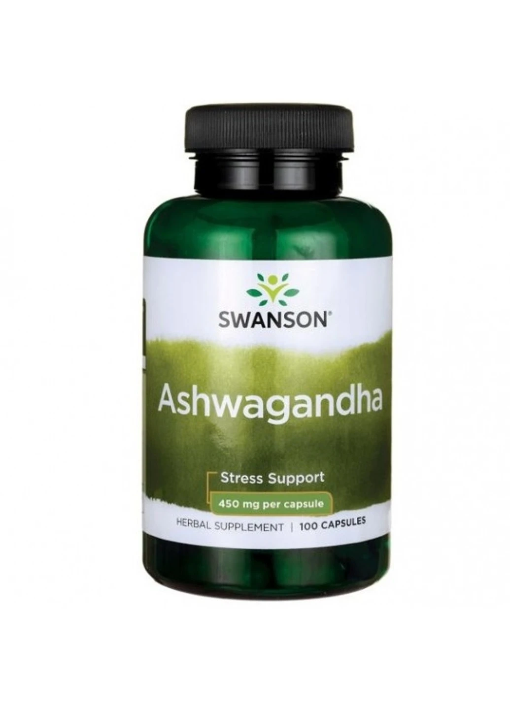 Ашваганда Ashwagandha Extract 450 mg 60 капсул Swanson (255410155)
