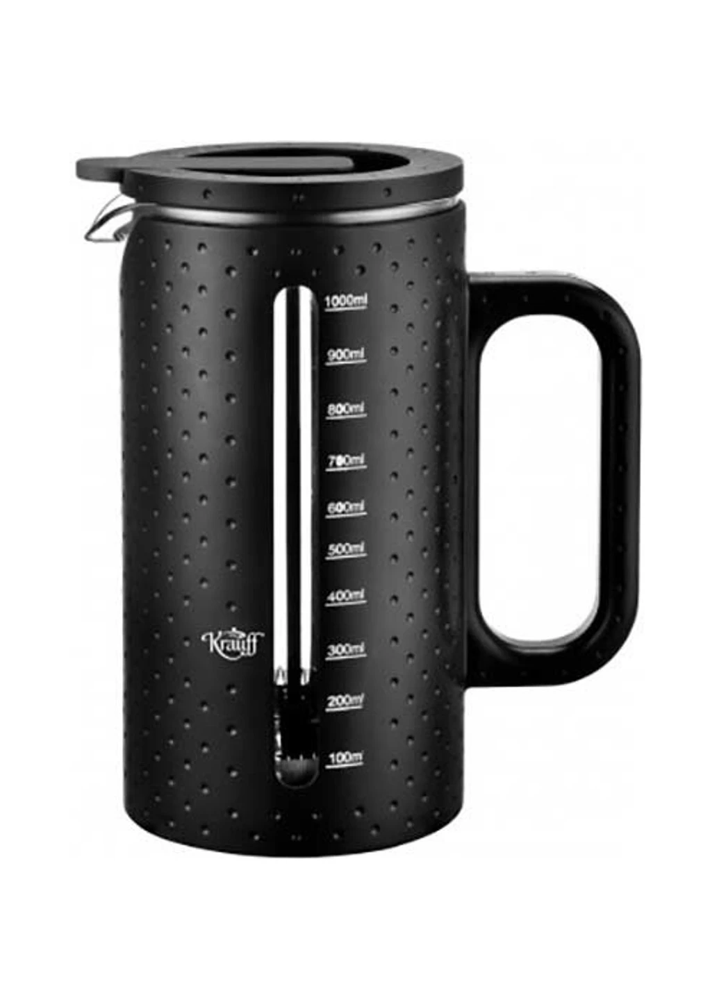 Френч-пресс Verdicht Black 1 л Krauff (252744744)
