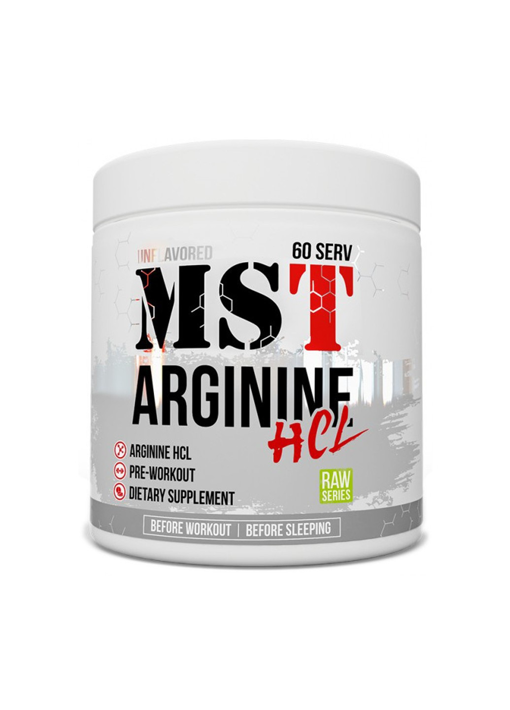 Л-Аргінін МСТ Arginine HCL (300 г) МСТ без добавок MST (255363428)