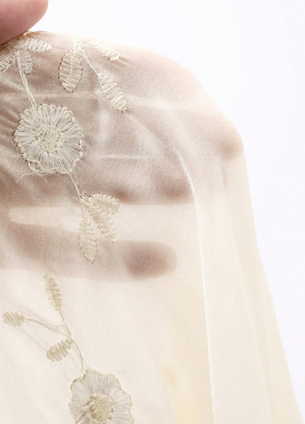 Кремова кежуал сукня а-силует SHEIN однотонна