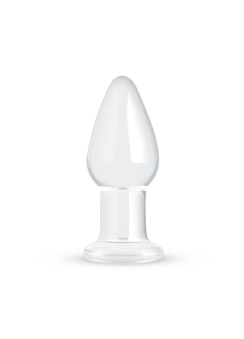 Скляна анальна пробка Glass Buttplug No. 24 Gildo (252639345)