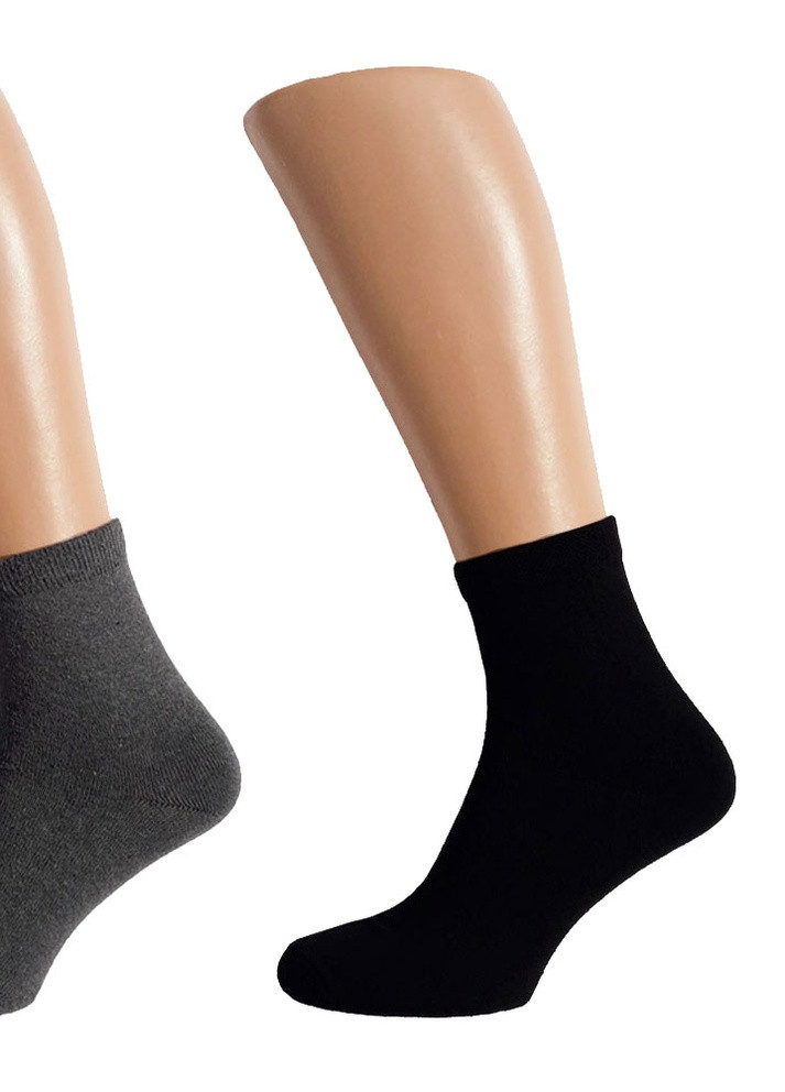 Набір чоловічих шкарпеток 10пар, класичні чорні + сірі 39-42 Rix (229058802)