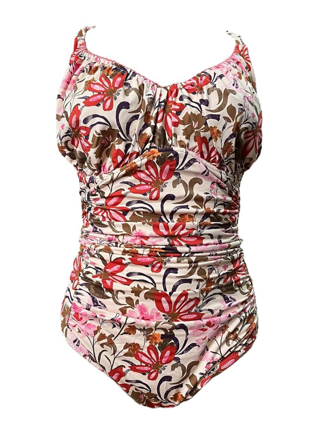 Комбінований літній купальник суцільний Garnet Hill