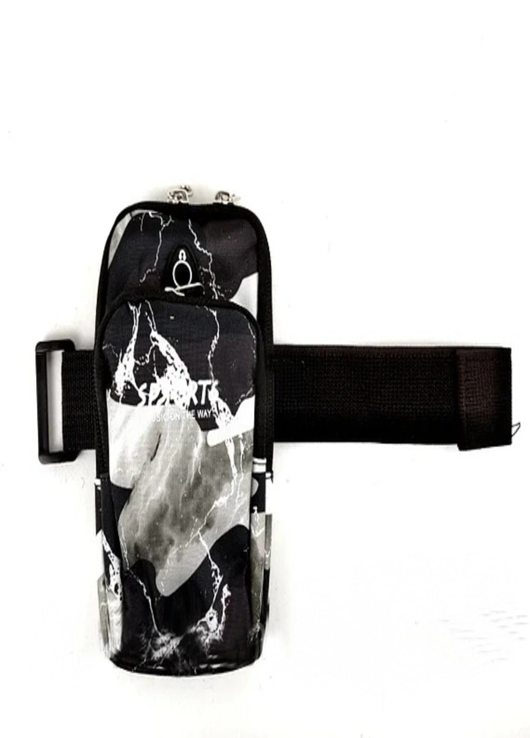 Спортивный чехол сумка на руку для телефона смартфона (325987426) Черный с белым Francesco Marconi (205106699)