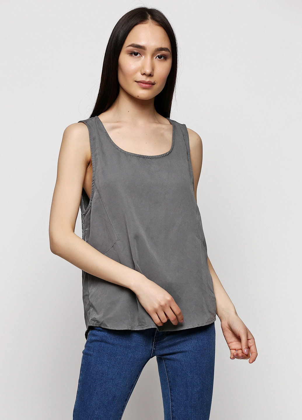 Серая блуза Only