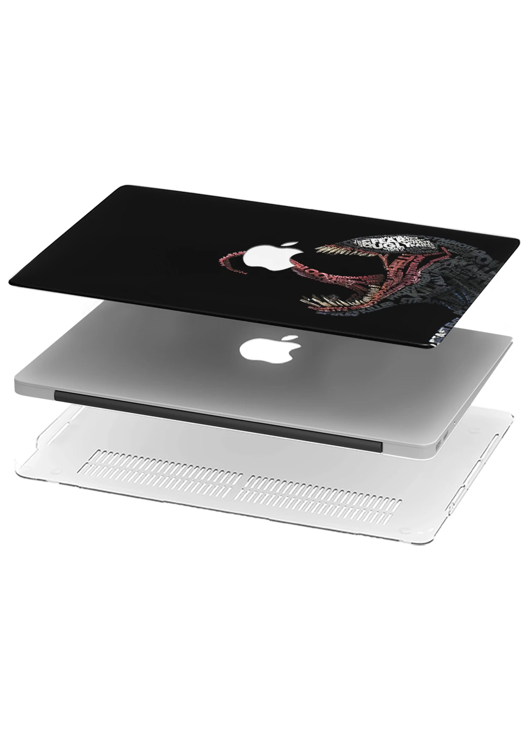 Чехол пластиковый для Apple MacBook Pro 16 A2141 Веном (Venom) (9494-2109) MobiPrint (218531488)