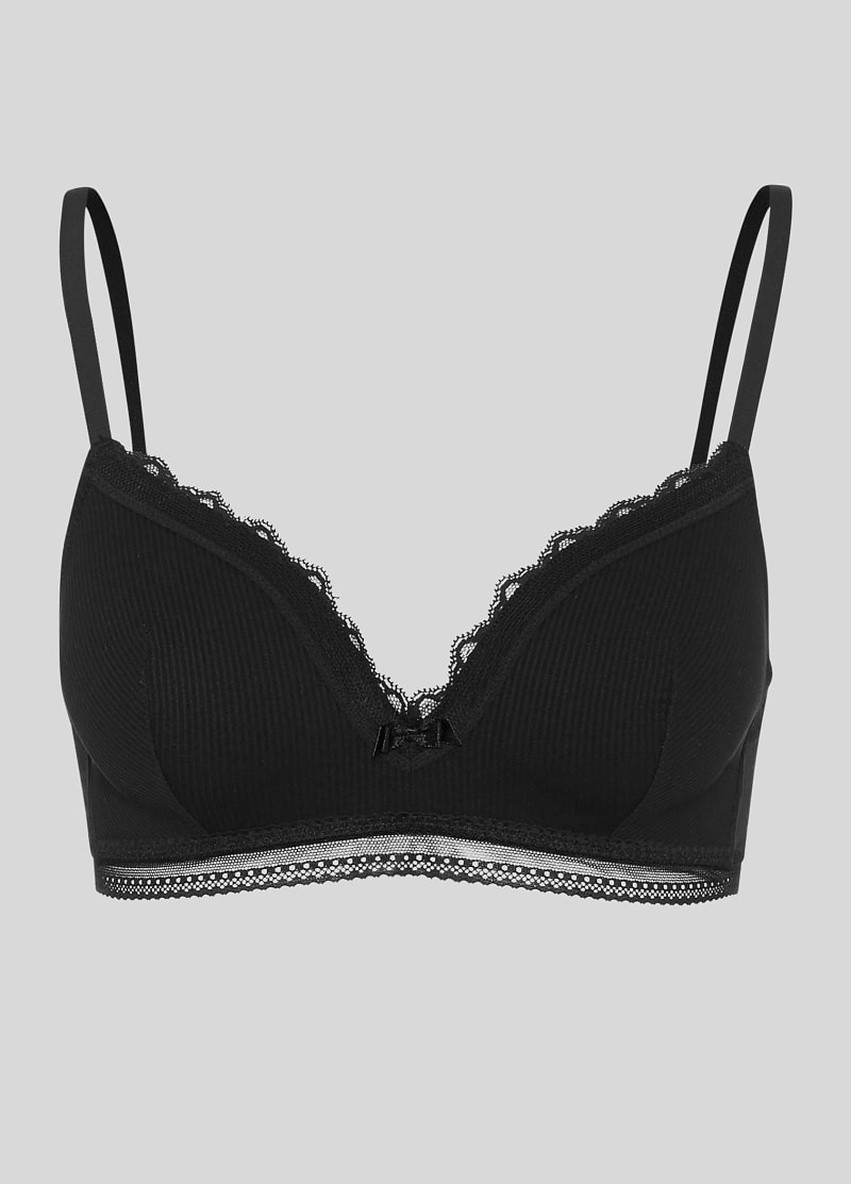 Чорний бюстгальтер C&A
