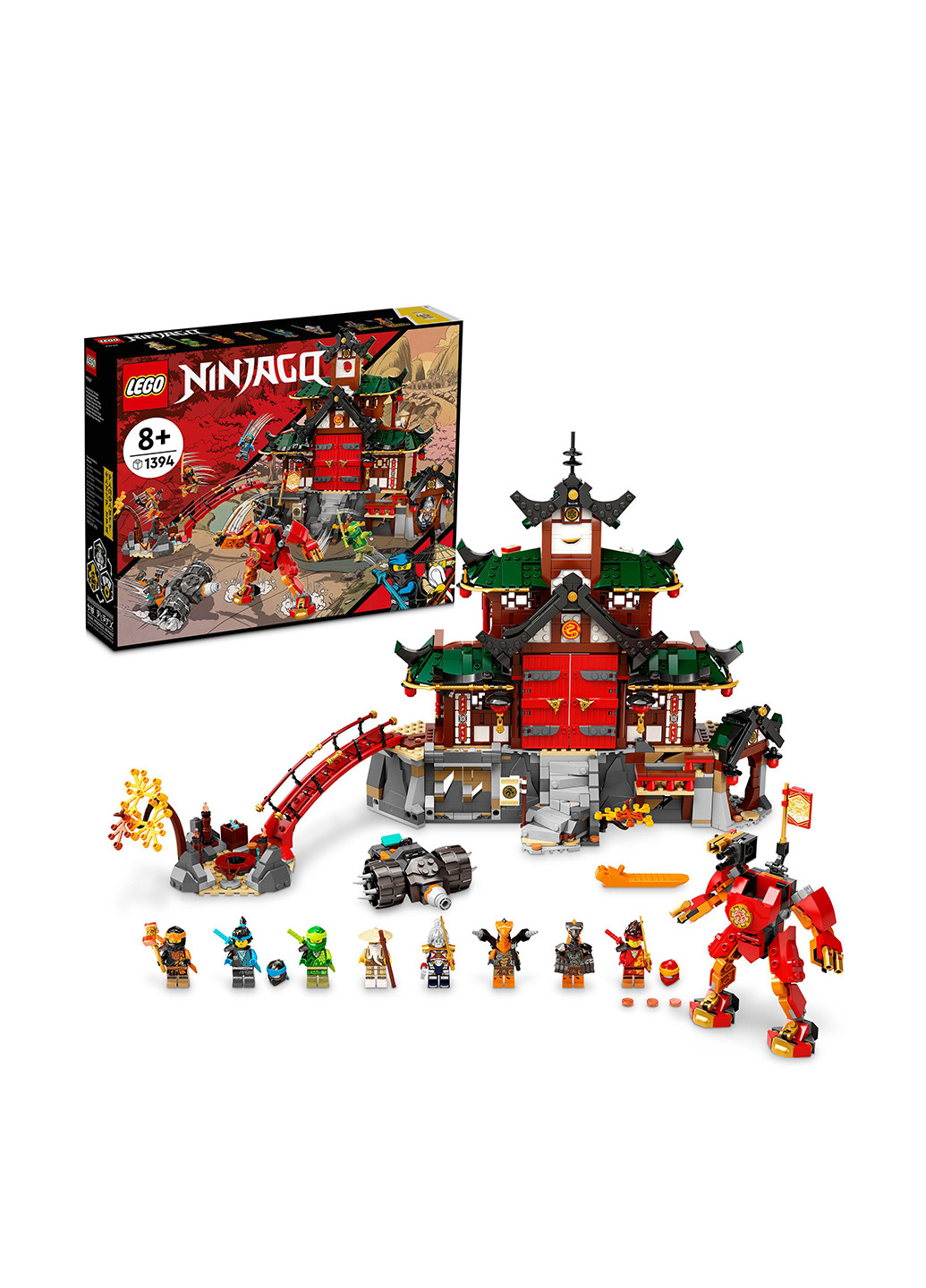 Конструктор Храм-додзе ниндзя, (1394 дет.) Lego (259271266)