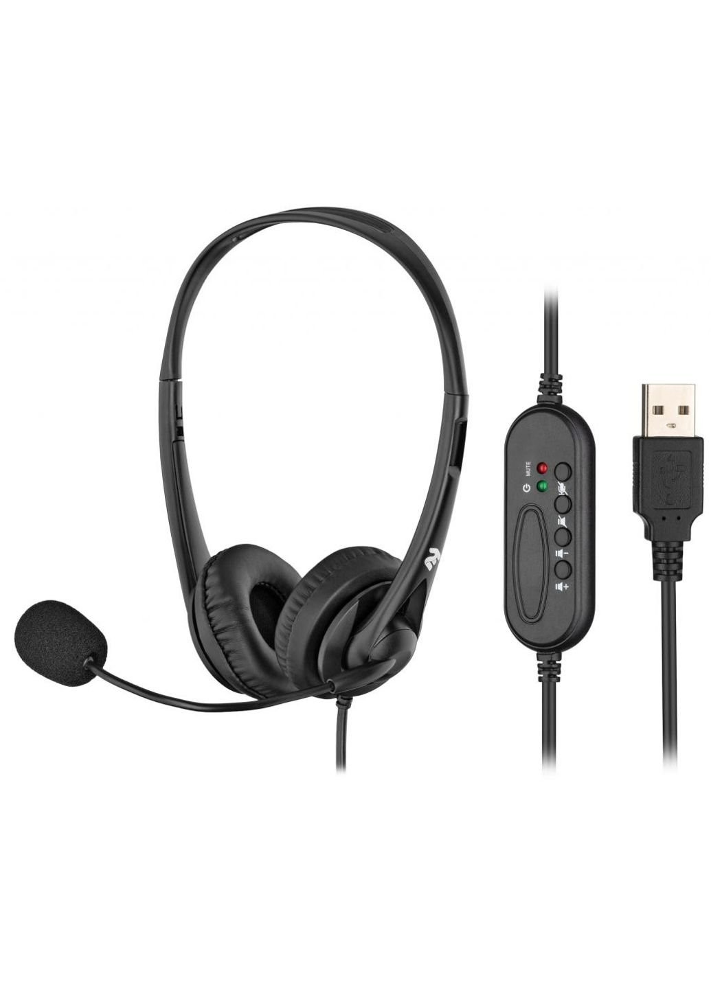 Наушники (-CH11SU) 2E CH11 USB (250308101)