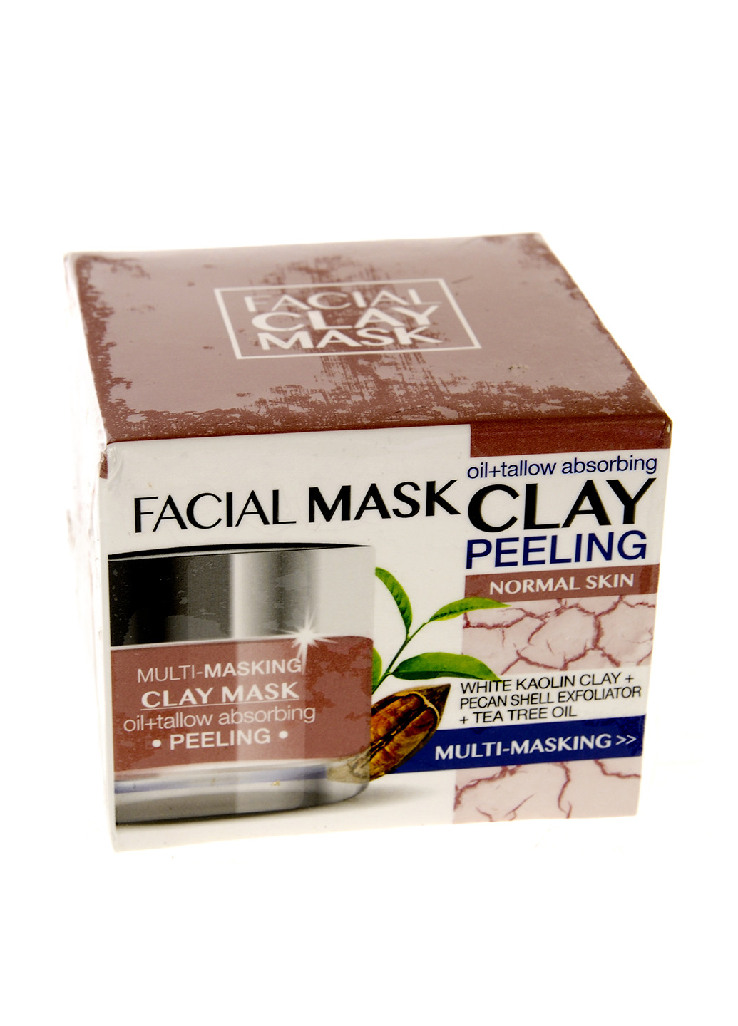 Маска для обличчя Clay peeling, 50 мл EDEKA (195581736)