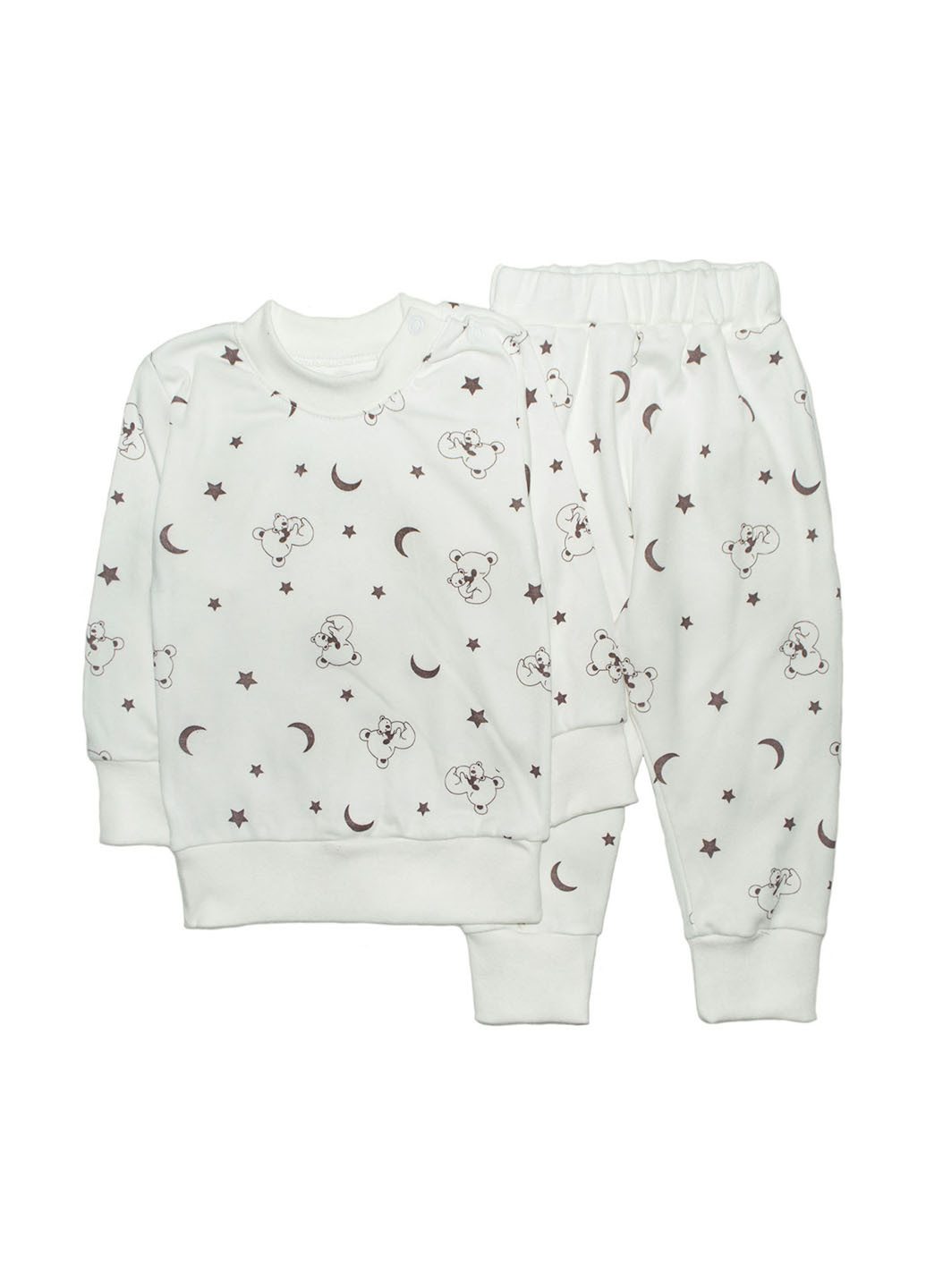 Молочна всесезон піжама (світшот, брюки) свитшот + брюки Ивтекс