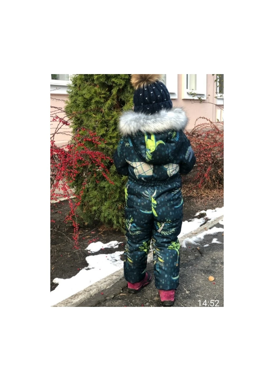 Зимний комбинезон 1113/163 98 см Комбинированный Color Dreams (223525340)