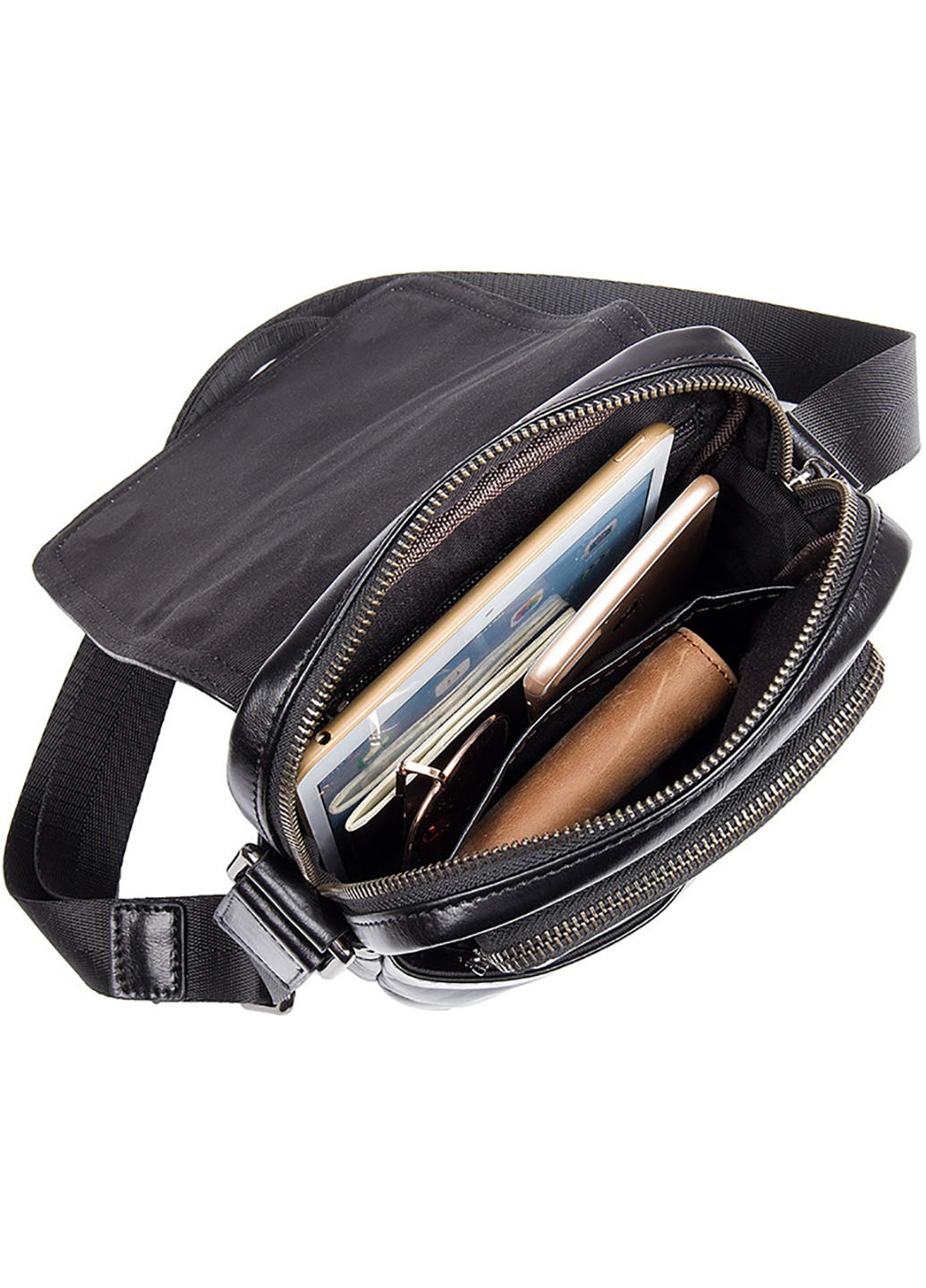 Мужская кожаная сумка 17х23х7 см Vintage (229460513)