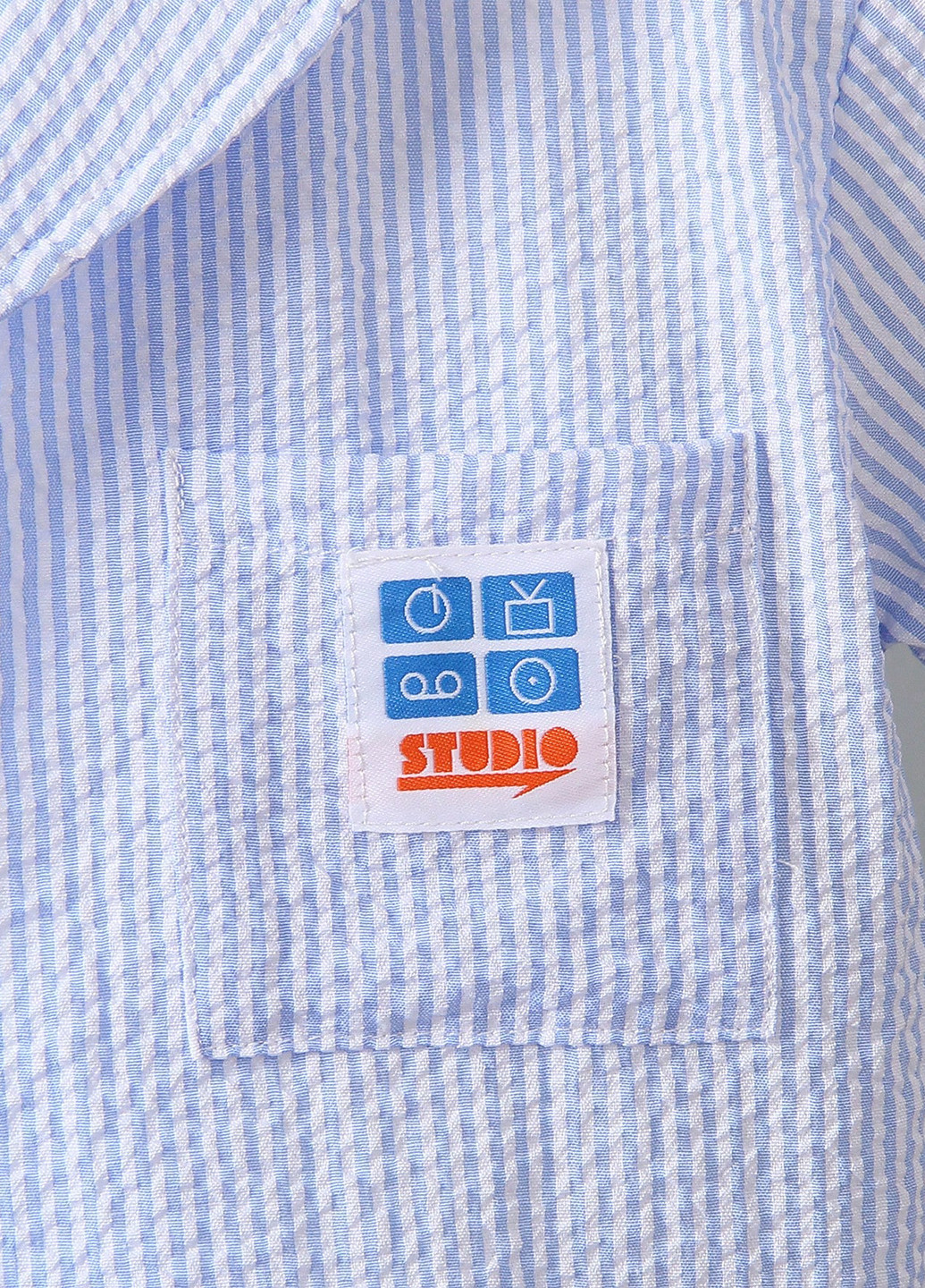 Цветная кэжуал рубашка в полоску SHEIN