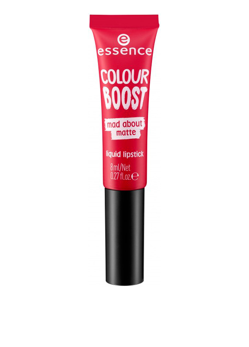 Помада рідка матова Colour Boost Mad About Matte №07 (Seeing Red), 8 мл Essence (117634322)