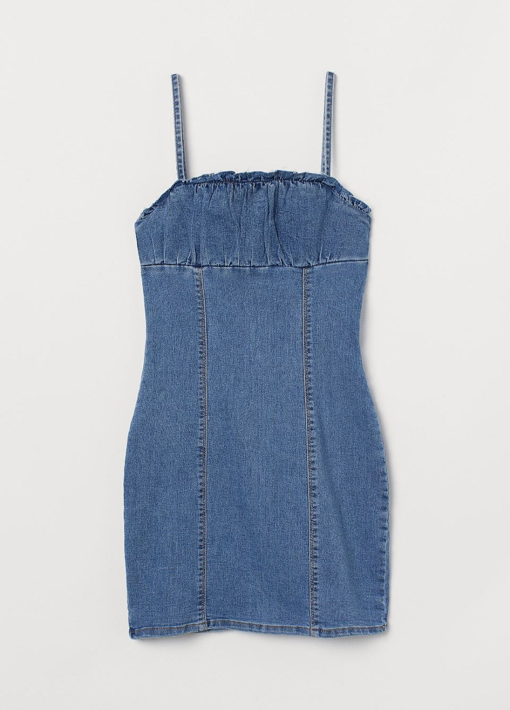 Синя джинсова плаття, сукня H&M однотонна