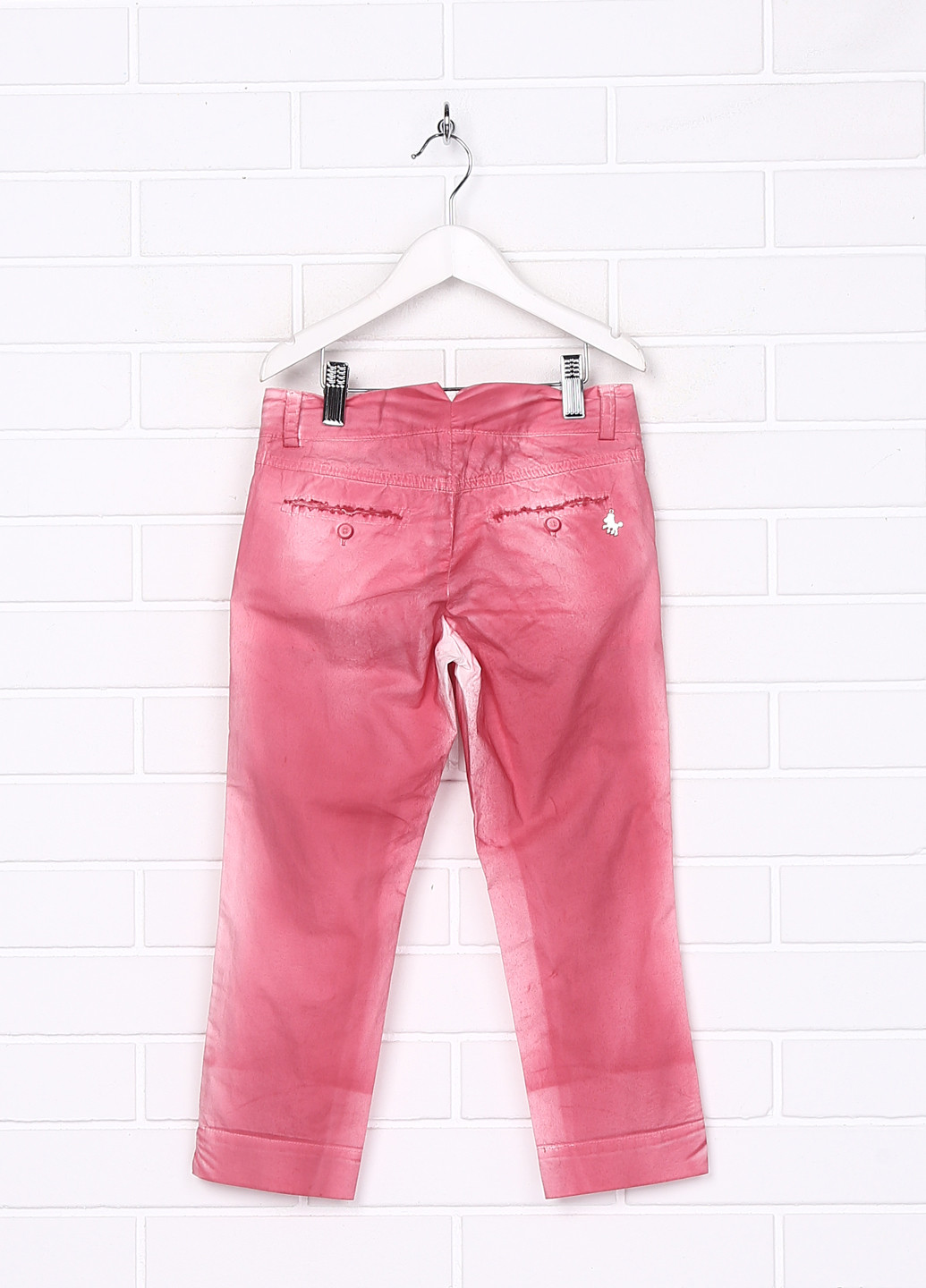 Розовые кэжуал демисезонные зауженные брюки Lu Lu